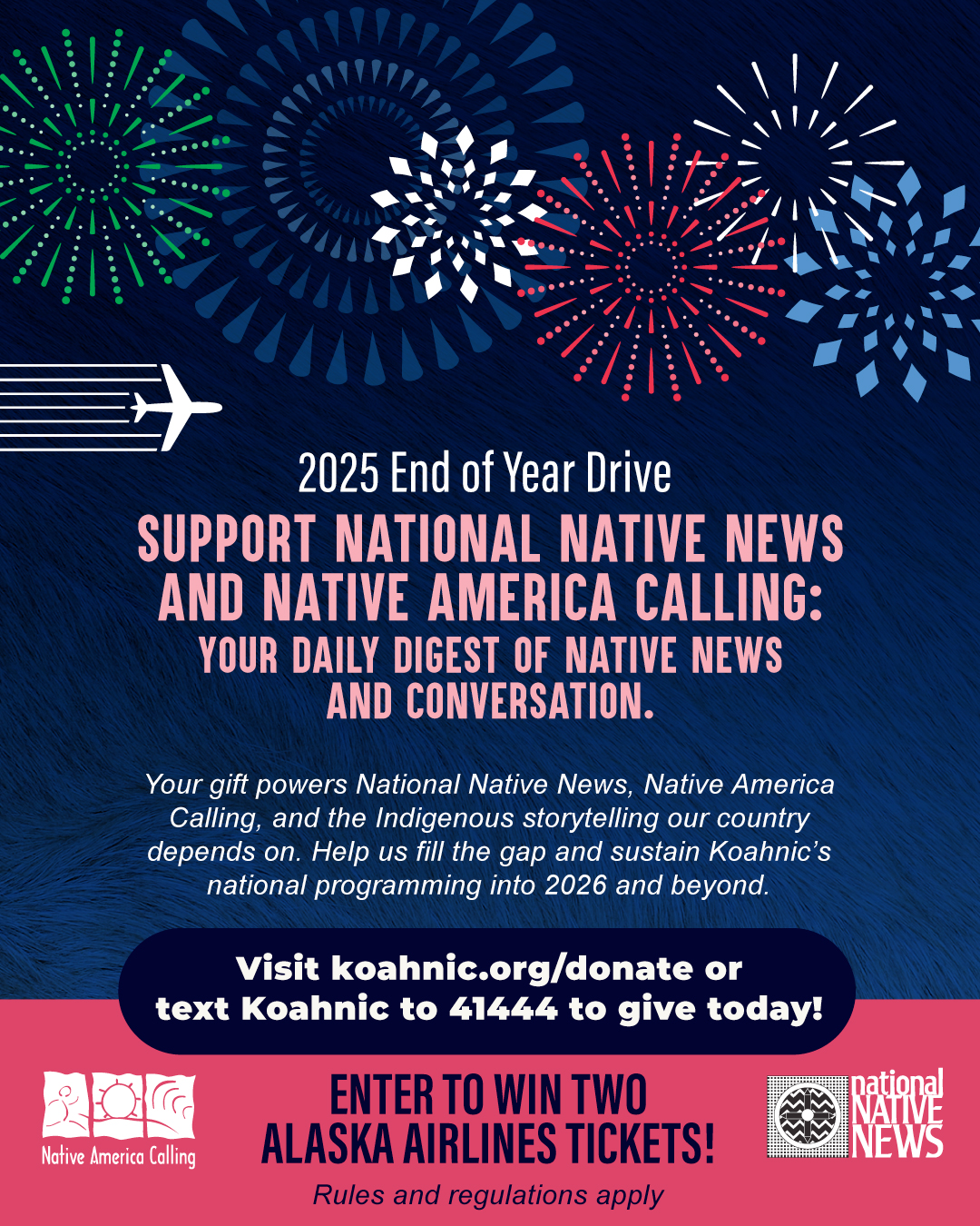Koahnic end of year member drive promo