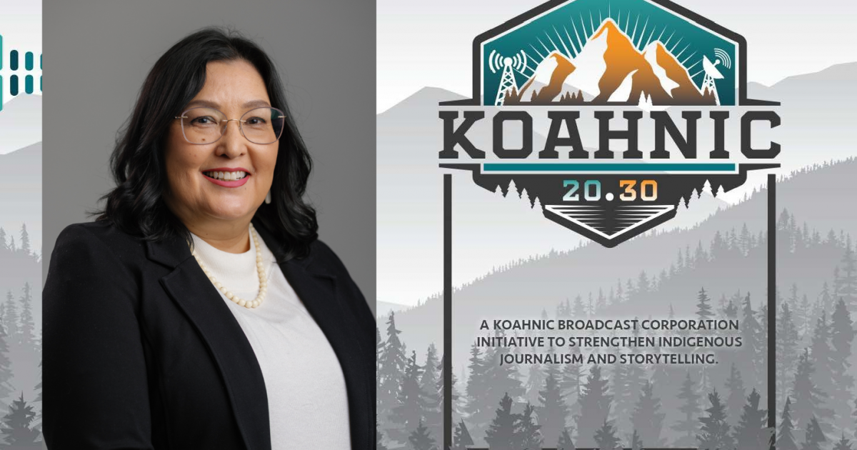 Promotional banner for Koahnic Broadcast Corporation's 30th Annual Native Alaska Art Auction showing featured Alaska Native artwork.